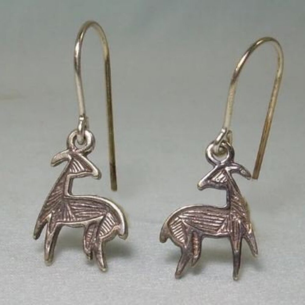 VTG Silver Zodiac Earrings